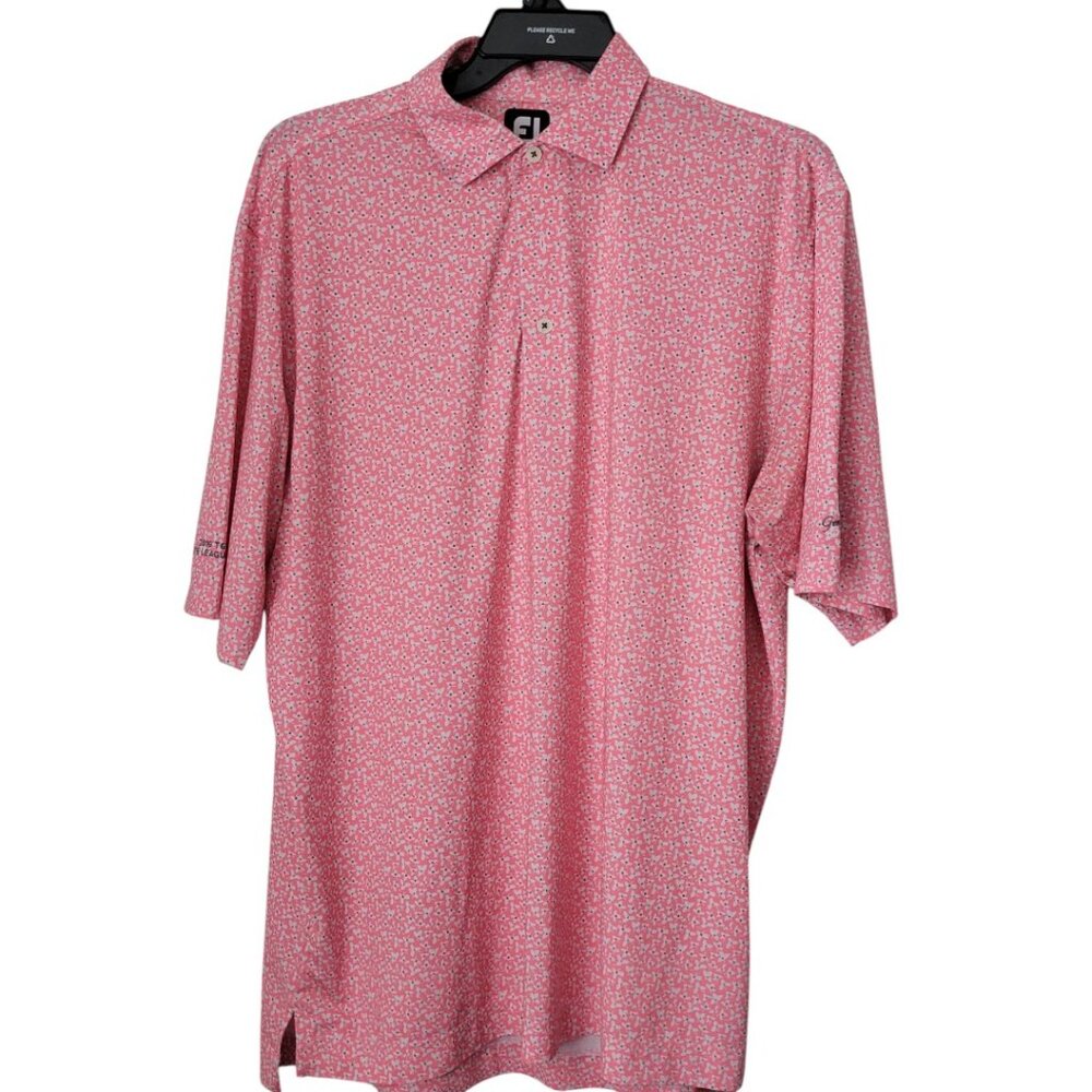 FootJoy Pink Polo Shirt for Men